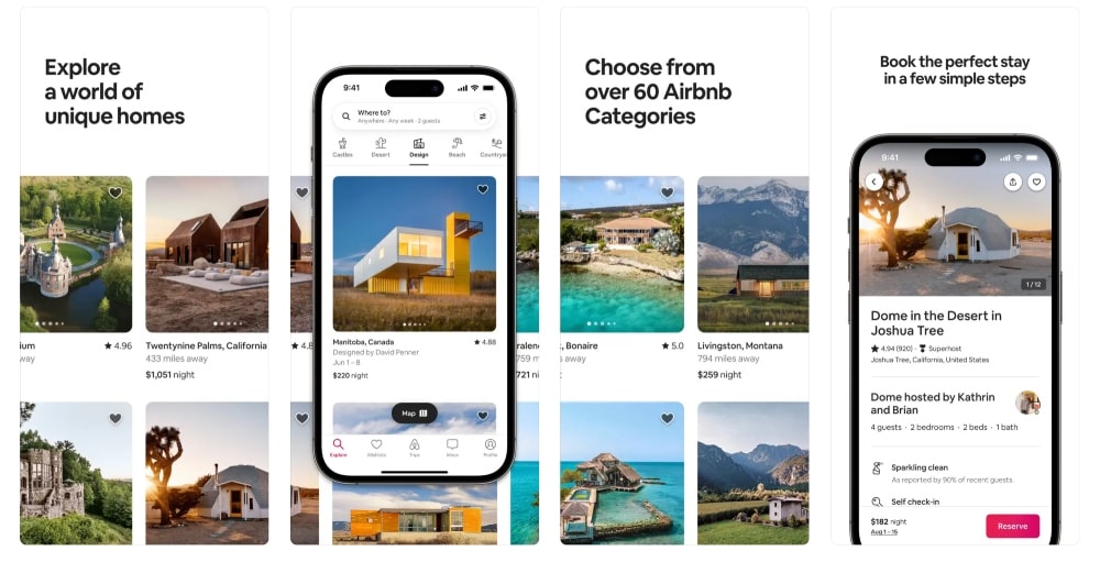 Airbnb app store screenshot min Airbnb app store screenshot
