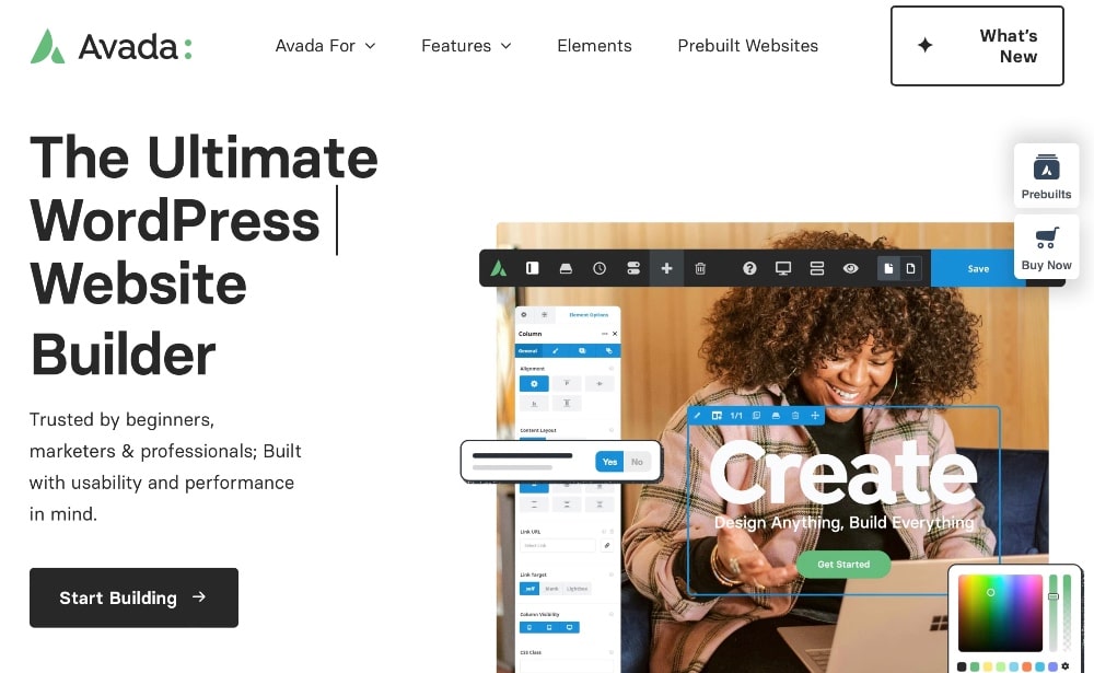 Avada customizable theme min Avada customizable theme