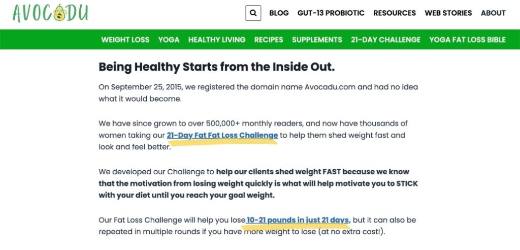 call to action example 1 min call to action example