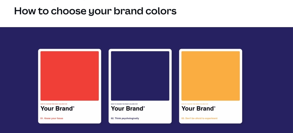 choosing brand colors min choosing brand colors screenshot from Canva