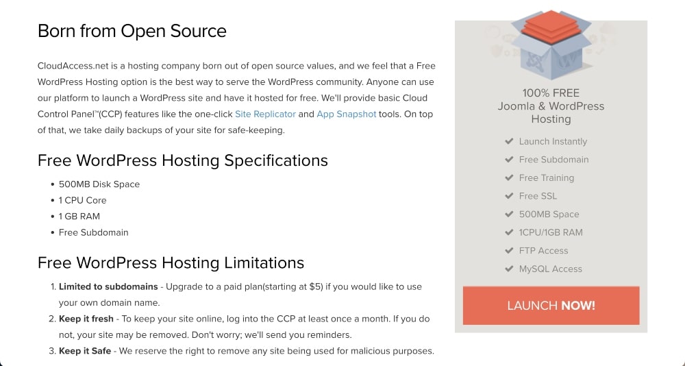 CloudAccess features min CloudAccess features