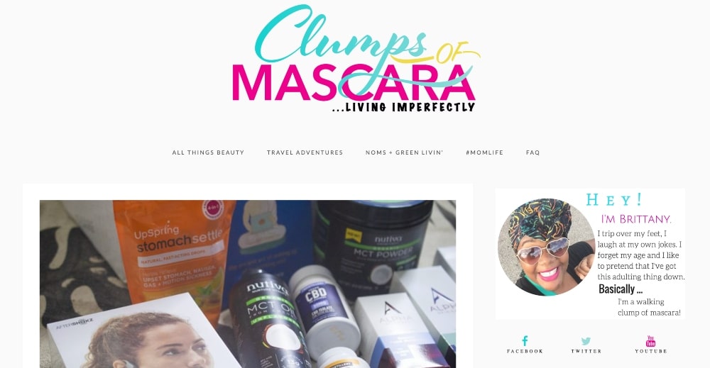 Clumps of Mascara beauty blog min Clumps of Mascara beauty blog