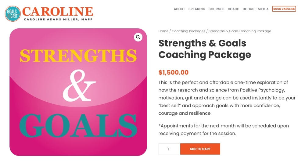 Coaching package example min Coaching package example