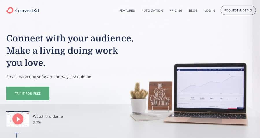 convertkit email marketing 1 min ConvertKit email marketing