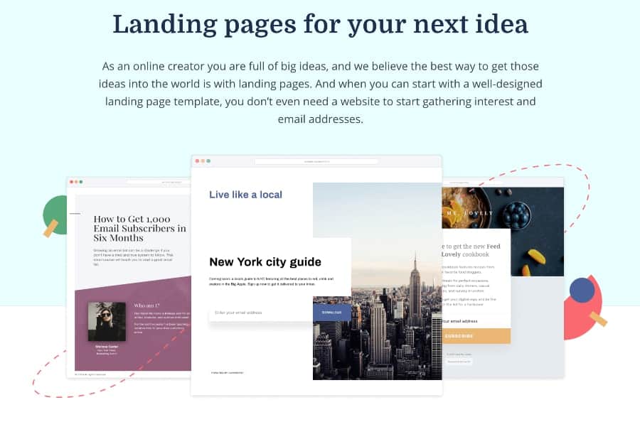 convertkit landing pages 1 min convertkit landing pages