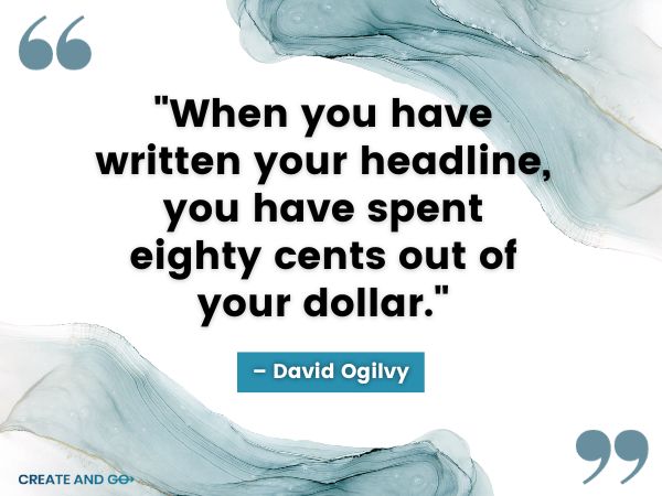 David Ogilvy marketing quote David Ogilvy marketing quote