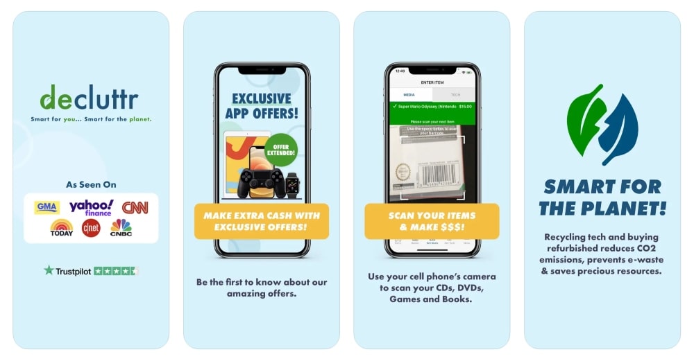 Decluttr app store screenshot min Decluttr app store screenshot