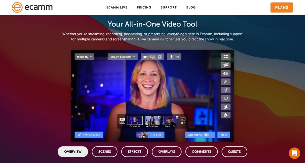 ecamm live features min ecamm live features