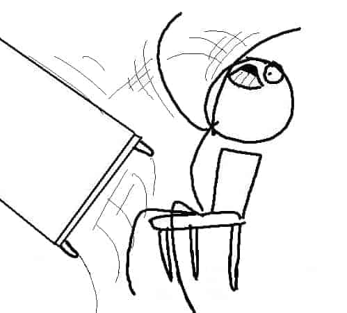 funny desk flip meme computer guy meme