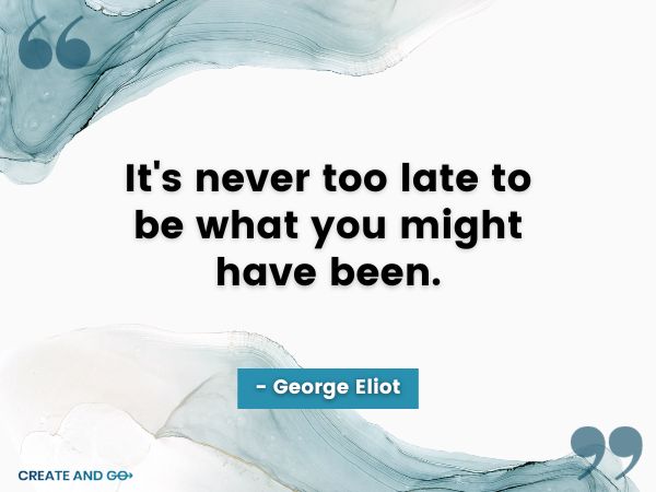 George Eliot mindset quote George Eliot mindset quote