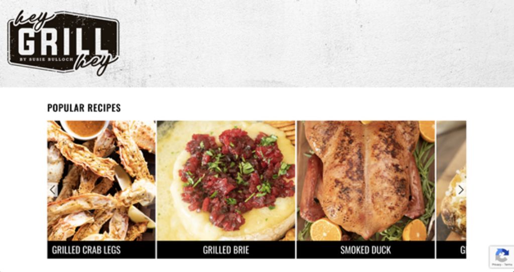 hey grill hey screenshot hey grill hey website screenshot popular recipes