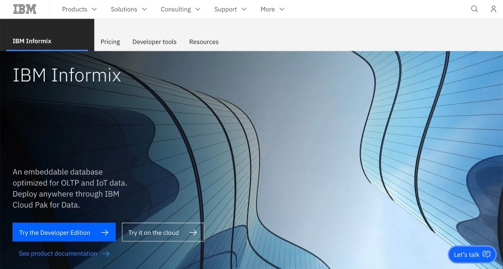 IBM Informix website min IBM Informix website