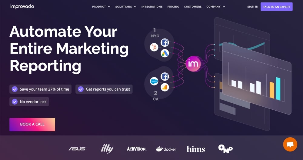 Improvado website min Improvado website