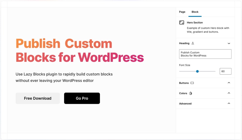 Lazy blocks min Lazy blocks screenshot