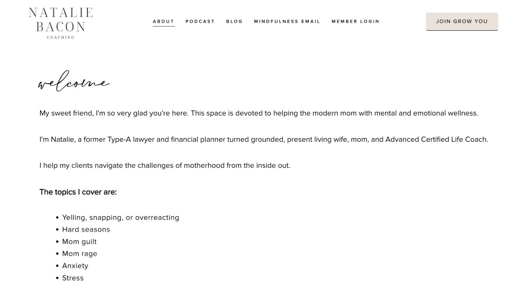 Natalie bacon About page min Natalie bacon About page