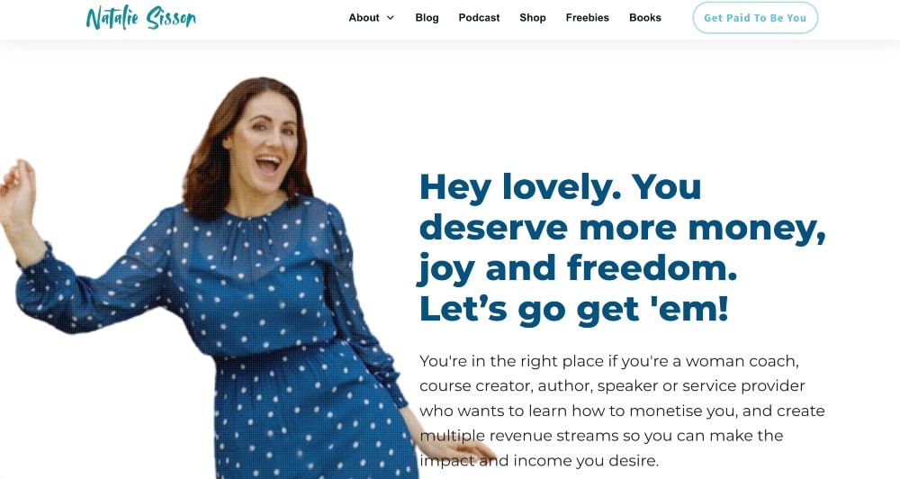 Natalie Sisson min Natalie Sisson website screenshot