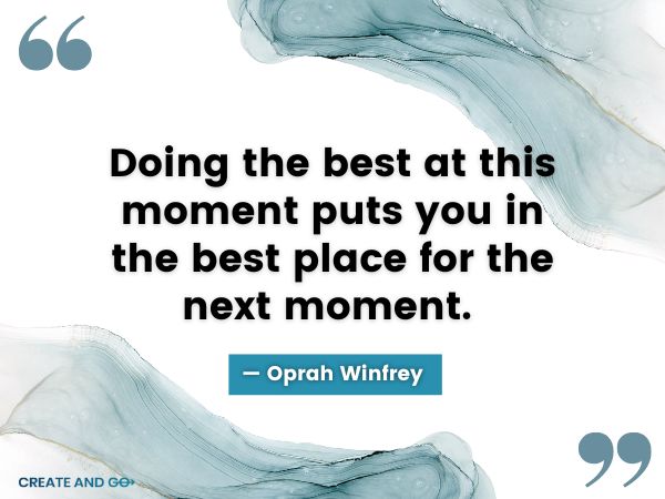 Oprah hard work quote min Oprah hard work quote