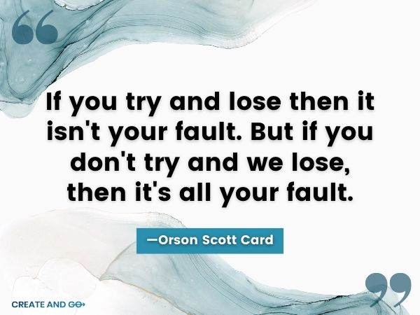 Orson Scott Card quote min Orson Scott Card quote