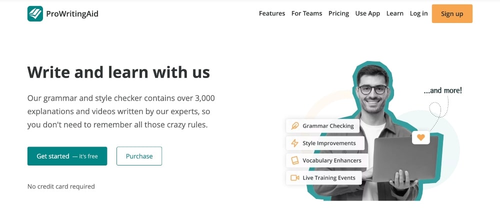 ProWritingAid website min ProWritingAid website