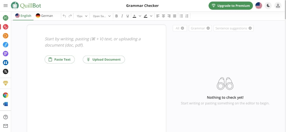 Quillbot website min Quillbot website