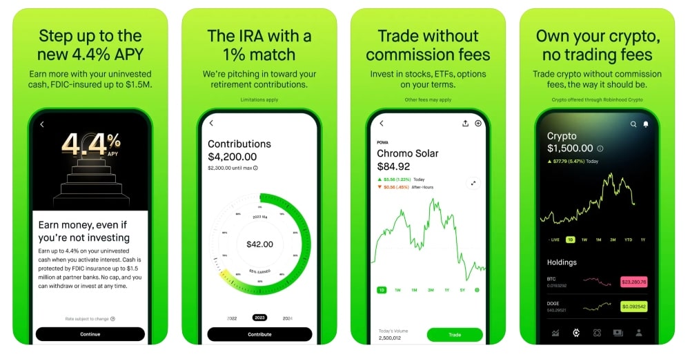 Robinhood app store screenshot min Robinhood app store screenshot