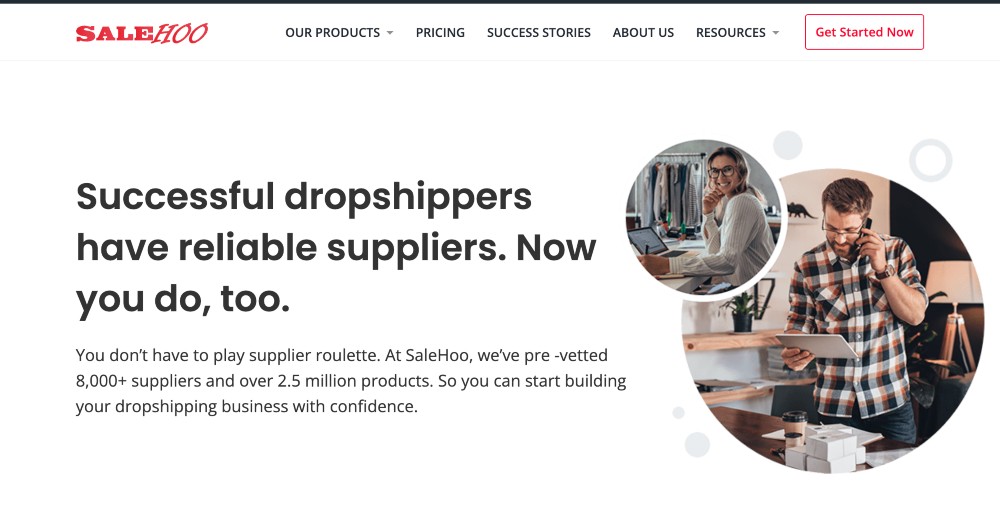 Salehoo dropshipping website min Salehoo dropshipping website