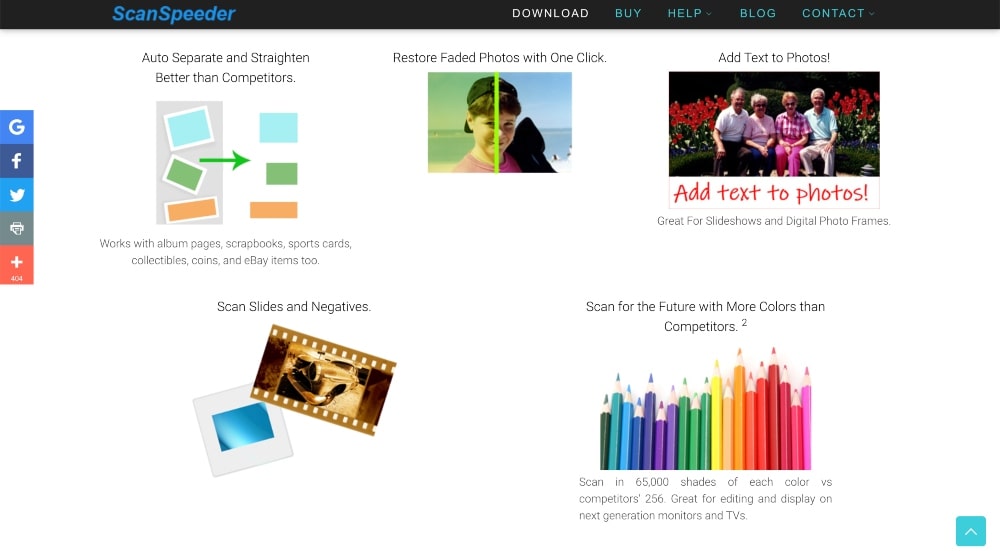 ScanSpeeder features min ScanSpeeder features