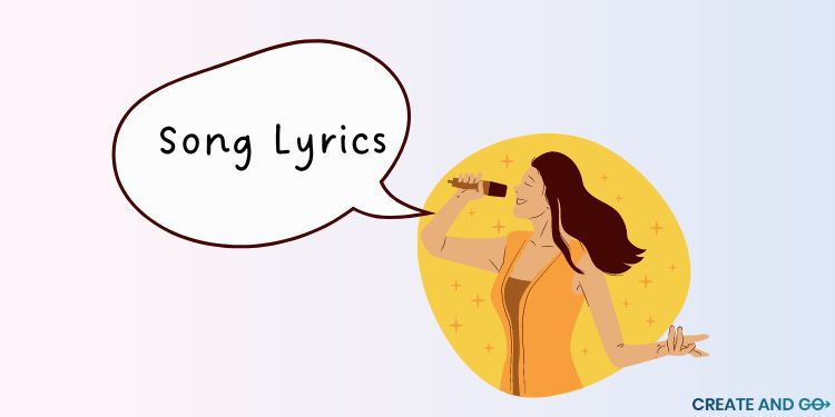 song lyrics graphic min song lyrics graphic