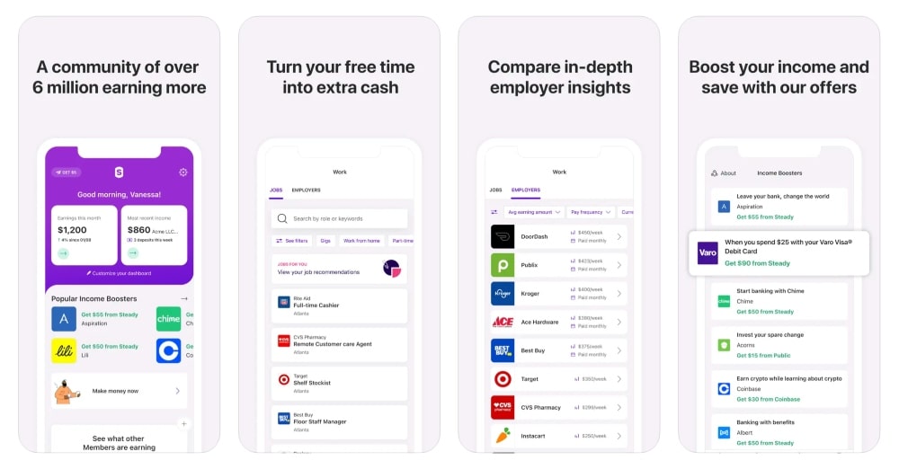 Steady app store screenshot min Steady app store screenshot