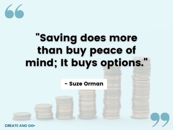 Suze Orman saving quote min Suze Orman saving quote