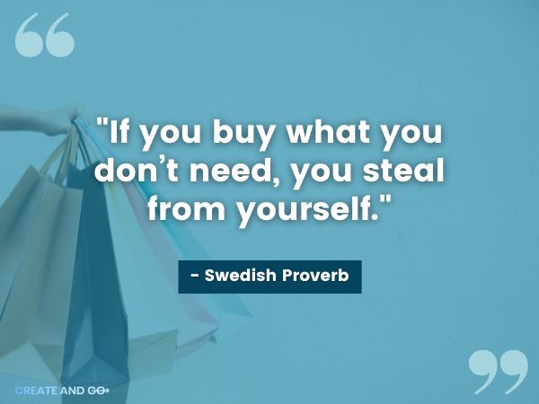 Swedish proverb money quote min Swedish proverb money quote
