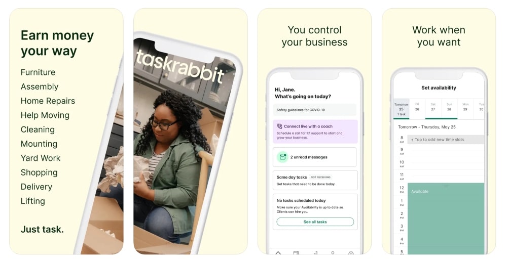 TaskRabbit app store screenshot min TaskRabbit app store screenshot