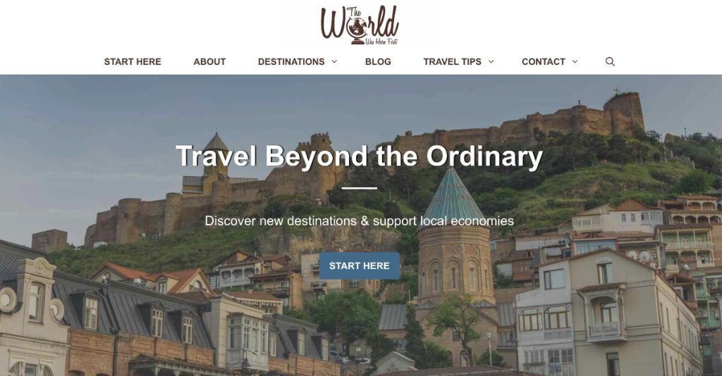 the world was here first website 1 the world was here first website screenshot