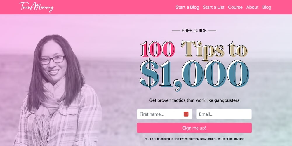 Twins Mommy website min screenshot of Twins Mommy website