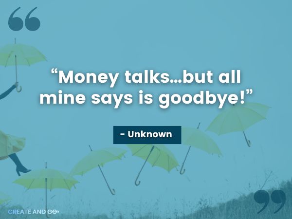 unknown author money quote min unknown author money quote