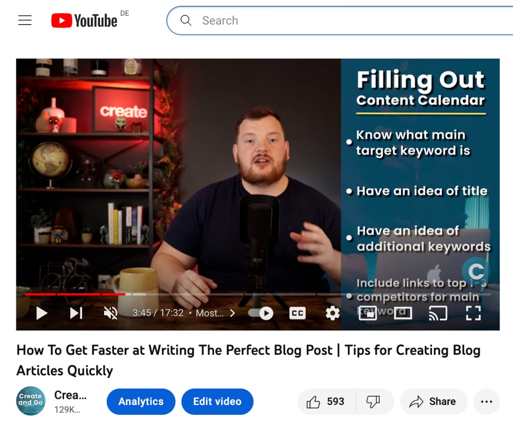 youtube editing example min youtube editing example