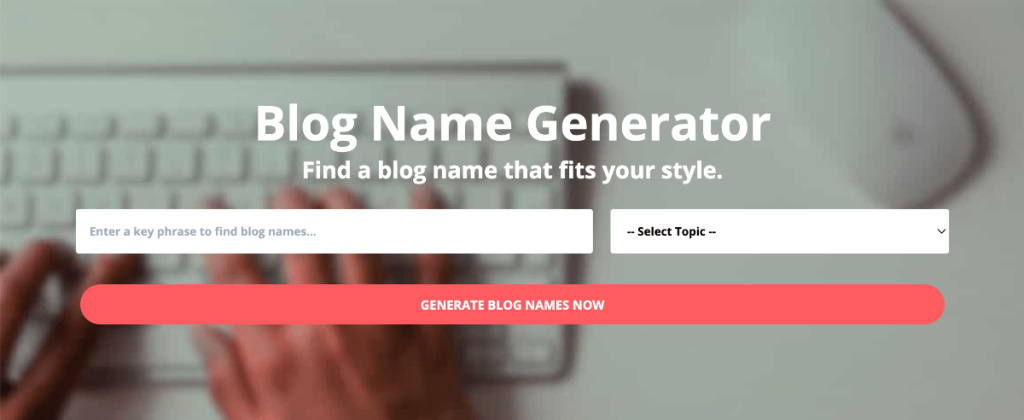 create and go blog name generator min create and go blog name generator