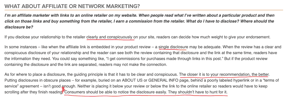 FTC Affiliate Disclosures min FTC Affiliate Disclosures