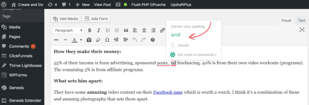 Grammarly blog correction tool min Grammarly blog correction tool