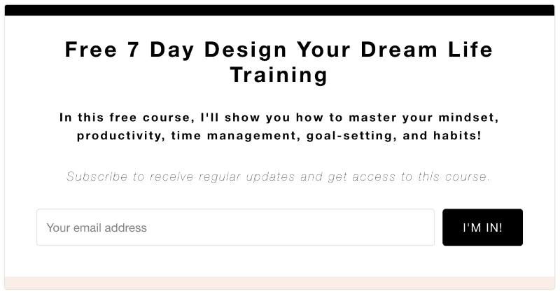 targeted email optin 1 targeted email optin
