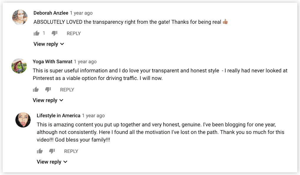transparency in youtube comments transparency in youtube comments